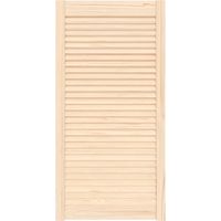 Porte d'armoire à persiennes 99,3x49,4 cm bois de pin massif
