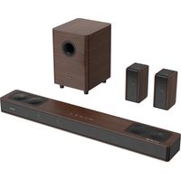 Soundbar für TV Hiwill-Audio A534 800W 5.3.4 Dolby Atmos - Dunkelbraun