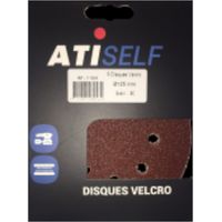 Schleifscheibe ATI 11123 125 mm 6 Löcher Klett