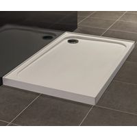 Merlyn Shower Tray 1500mm x 900mm Acrylic Capped Rectangle with 4 Upstands, With Waste