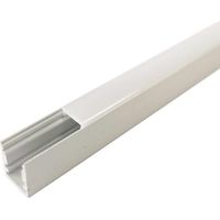 Profilé Aluminium 2m pour Ruban LED - Cache Opaque - SILAMP