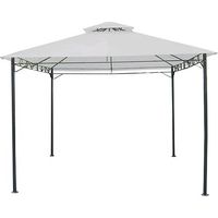 Telo di ricambio universale per gazebo con Air vent copertura Ecrù 180 gr -3 x 3 mt