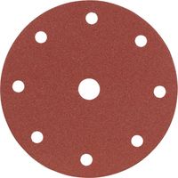 Starcke Papier-Klett-Schleifscheibe (A) Lochung 8fach + 1,⌀ 150 mm, Körnung: 240