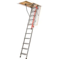 Metall Bodentreppe - Raumhöhe 3,05m - Deckenöffnung 70x130cm - LML70130-3