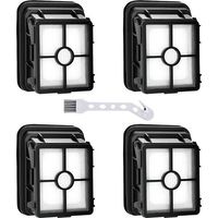 Accessoires pour Bissell Crosswave 3 en 1, 4 pièces 1866F Crosswave Filtre de rechange pour Bissell 17132 et Pet Pro 2225N, filtre pour aspirateur eau et poussière pour Bissell