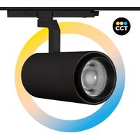 LED CCT 3-Phasen-Schienenstrahler – 35W – ZOOM 20º-60º – CRI 90