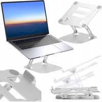 SUPPORTO PIEGHEVOLE PER LAPTOP RAFFREDDANTE REGOLABILE IN METALLO SUPPORTO PIEGHEVOLE