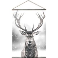 Toile murale imprimée cerf PANORAMA
