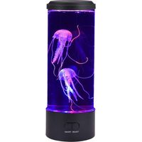 Multicolor Jellyfish LED Lava Lamp, USB Charging Night Light, Round Desktop Mood Lamp, Decoration Toys for Men and Women, Home Office Decor, Office