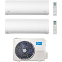 Midea Climatizzatore Dual Split serie Xtreme Pro Green 9+12 con M2OE-18HFN8-Q Inverter R 32 Wi-Fi Classe A++
