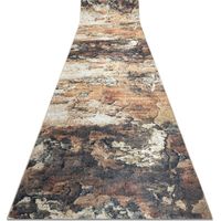 PASSATOIA gommata LOTUS ABSTRACT 52910 beige lavabile 100cm beige 100x910 cm
