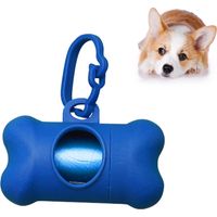 Sac à déjections canines, distributeur de sacs à déjections canines avec clip, 1 rouleau de sacs à déjections canines-AquaForge