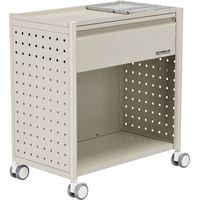 SpeaKa Professional Conteneur roulant marron clair (l x H x P) 30 x 54.5 x 50 cm Nombre de tiroirs: 1 SP-13660888 SP-MC