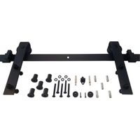 Sistema scorrevole 450101 100kg 2000mm nero HLT 38-40mm completo