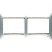 Cadre 2 éléments SILVER MOON avec garniture BJC Coral 21212-PL
