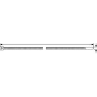 Bridas hellermann tyton ub385c-b 390 mm 100 unidades