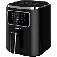 Friteuse sans matière grasse. 1450 W, 5 l, noire.