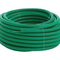 Gaine électrique verte 20 mm – 100 m de PVC résistant aux chocs – Tire-fils intégré pour installation facile – Conforme aux normes – Cable Courant Fort