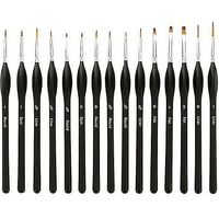 Detail Paint Brushes Set 10pcs Miniature Brushes For Fine Detailing & Art Painting - Acrylic, Watercolor,oil,models, Warhammer 40k.