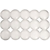SAICO ADAPTATEURS DE BOUGIE, CIRE, BLANC, 30 X 30 X 30 CM 808260