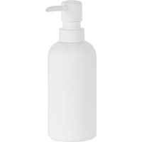 Dispenser sapone bagno in poliresina (330ml) ANDREA HOUSE – Bianco opaco