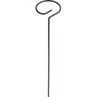 Lot de 10 tuteurs de soutien pour plantes d'intérieur, en fer, pour tiges de fleurs, pivoines, tomates et rosiers, usage jardin.