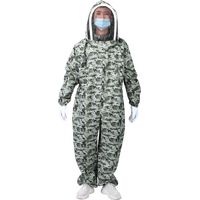 Combinaison d'apiculteur avec double fermeture éclair et gants inclus - Protection intégrale pour l'apiculture (Taille XXL)-Lot de 10