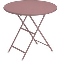 EMU Arc En Ciel Table pliante D. 80 Rose Magnolia 33