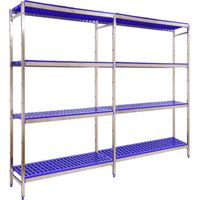 Simonrack Simoninox étagère métallique bleue 1600x2490x400 mm