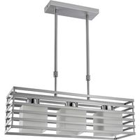 Lampara Cell 3 Luces E27 Max 40W Plata