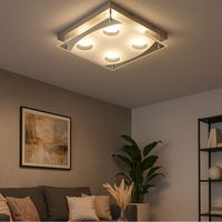 12 Watt LED Deckenlampe Deckenbeleuchtung Deckenleuchte Lampe Leuchte FRISCO LED 9740032-4
