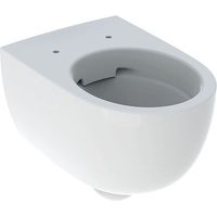 Geberit Renova Comfort Wand-WC Tiefspüler, erhöht, geschlossene Form, Rimfree Tiefe 53cm, Weiß