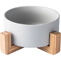 Pot céramique cylindrique design – Support inclus – Pour succulentes ou hydroponie – Organiser et décorer vos plantes intérieur