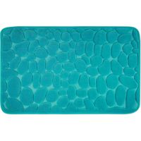 WOHNDIRECT Tapis de bain en mousse à mémoire de forme LONDON - 1 pièce 60x100 cm, essence