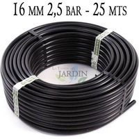 Suinga – Tuyau d'irrigation goutte à goutte 16 mm – Longueur 25 mètres – Pression 2,5 bars – Résistance aux UV – Installation facile