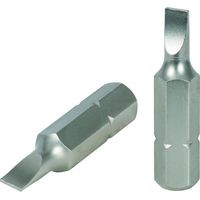 Ks Tools 911.2239 - Box of 10 screwdriver bits - Slot 4 - 6.35mm drive - Length: 25mm