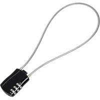 Cadenas à Câble Rétractable, Cadenas à Câble Antivol, Cadenas à Combinaison Numérique avec 40 cm Câble Cadenas antivol pour Moto, Vélo, Valises