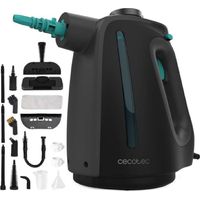 Cecotec Limpiador de Vapor con Cable - Vaporeta de Mano Hydrosteam 1300 Rapid Max X-Treme. 1350W, Calentamiento Rápido