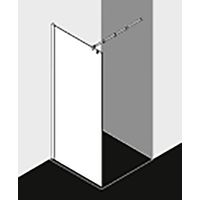 Kermi WALK-IN FILIA XP TWF 0900x 1850 BV : 875-900 SIHG verre trempé Opaco