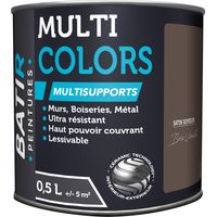 Satin-glänzende Mehrzweckfarbe für Bau- und Holzoberflächen 0,5 l Altholz