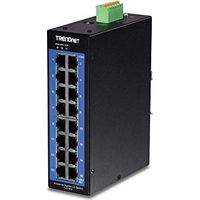 TRENDnet TI-G642i Commutateur Industriel Gigabit L2 sur Rail DIN géré à 6 Ports, 4 Ports Gigabit, 2 emplacements