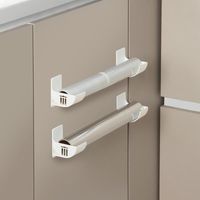 Étagère murale réglable, étagère multifonctionnelle blanche, plastique