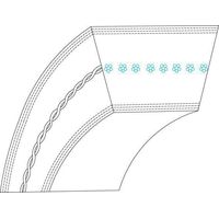 Courroie trapézoïdale AYP A139573