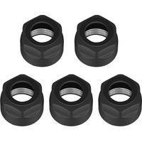 Set di 5 dadi ER16A per mandrini per fresatrici CNC e torni.