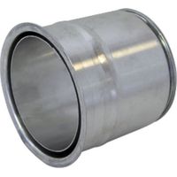 Bertrams Wandfutter aus Aluminium DN 110 doppelt