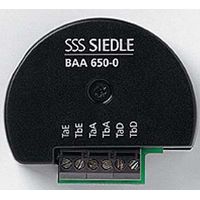 Siedlesohne Interfono Audio negro diseño compacto