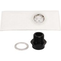 Ortviai Filtre à carburant pour pompe immergée – raccord intérieur 12 mm avec adaptateur M18x1.5