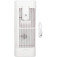 Tragbare Klimaanlage mit USB-Anschluss, leicht, zwei 3-stufige Ventilatoren, Mini-Kühler, großer 120-ml-Wassertank