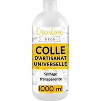 Colle Liquide Universelle PVA Non-Toxique Blanche 1L