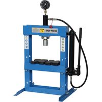 Presse hydraulique 10T avec Manomètre Presse Établi Atelier 180-355mm